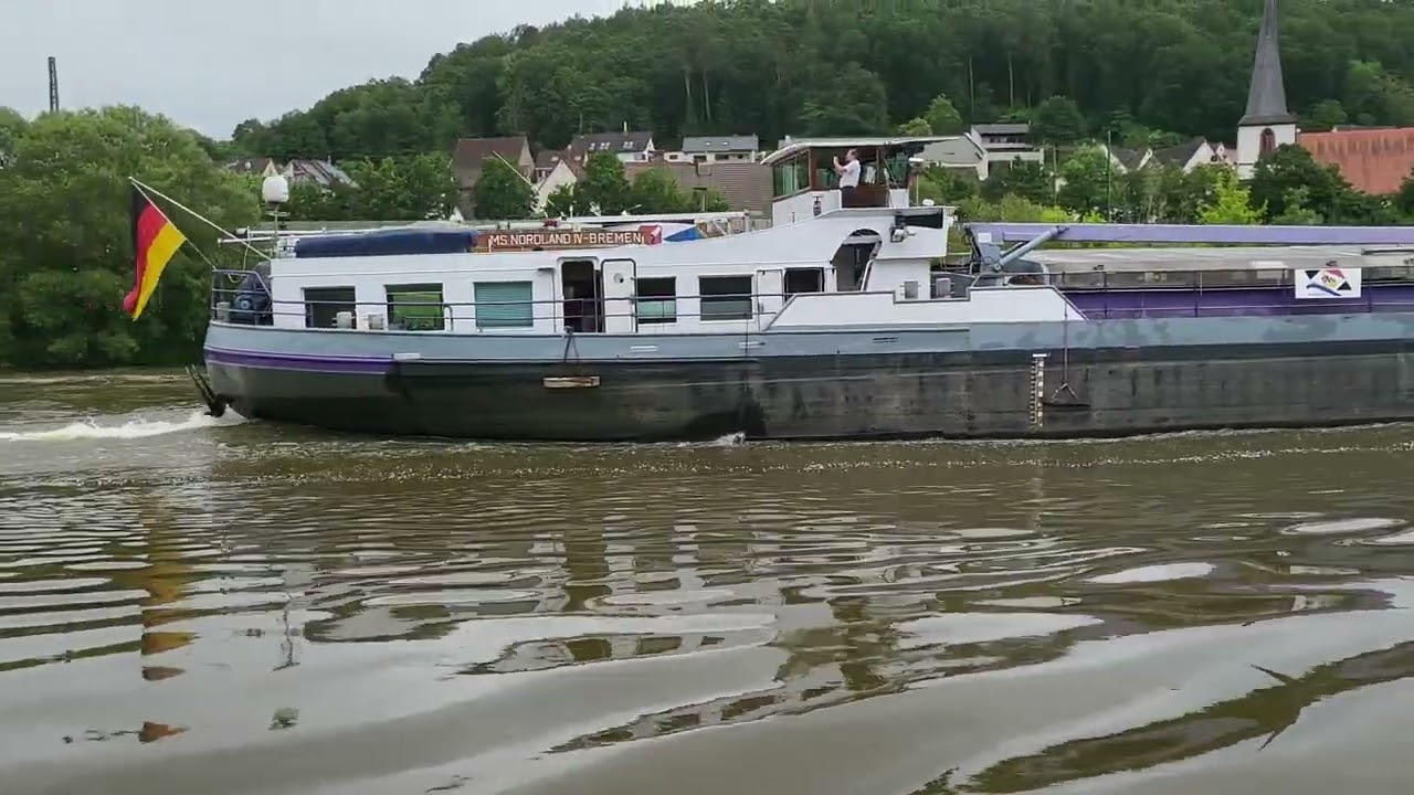 Binnenschiff Nordland IV in Wernfeld zu Berg