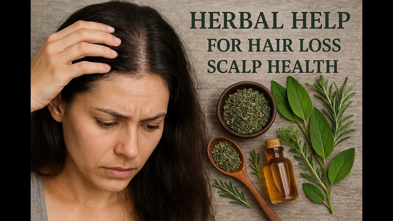 Herbs for Hair Loss & Scalp Health