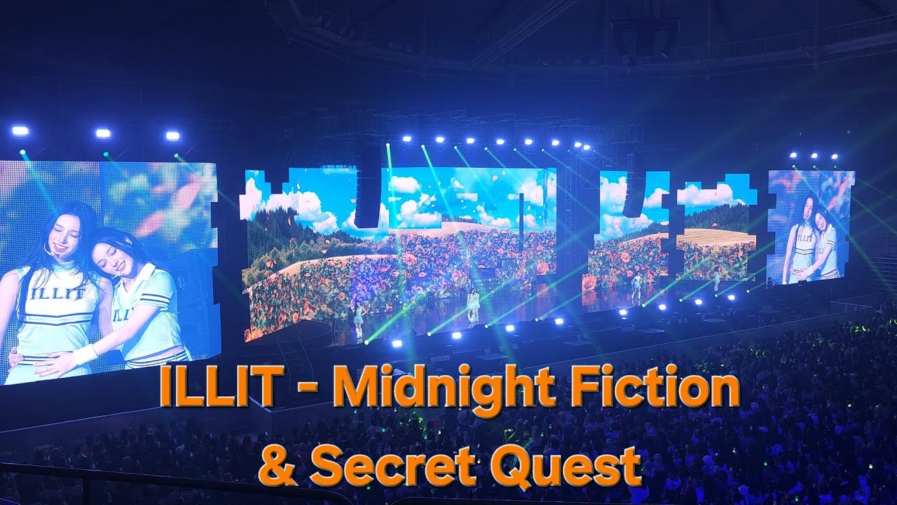ILLIT(아일릿) - Midnight Fiction& Secret Quest | ILLIT LIVE 'PRESS START ' in SEOUL #illit