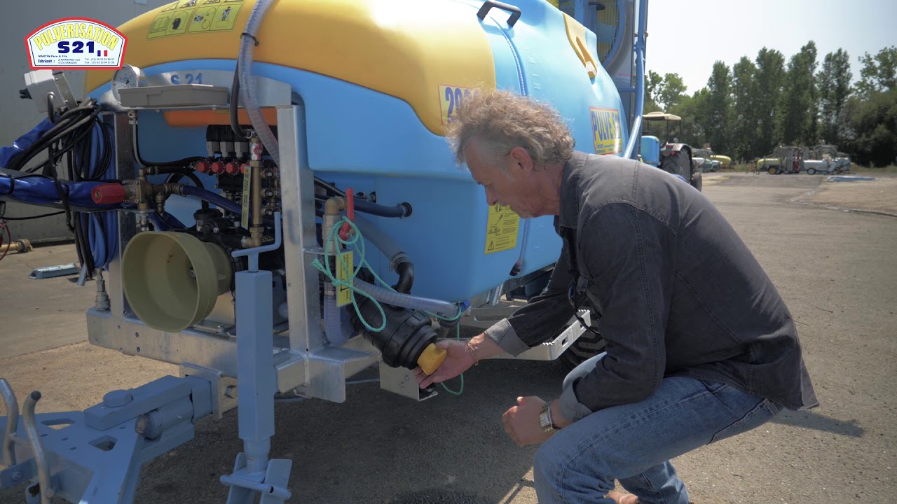 Mise en service pulvérisateur S21