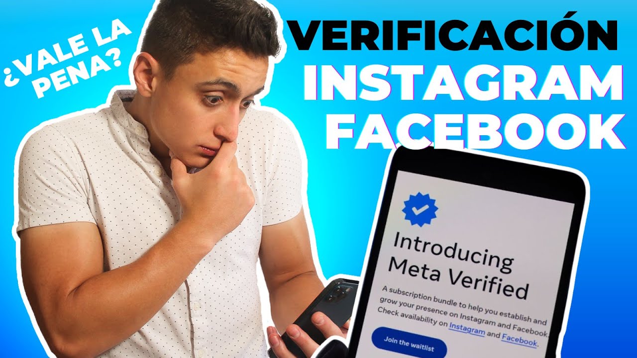 PAGA por la VERIFICACIÓN en FACEBOOK e INSTAGRAM - Meta verified