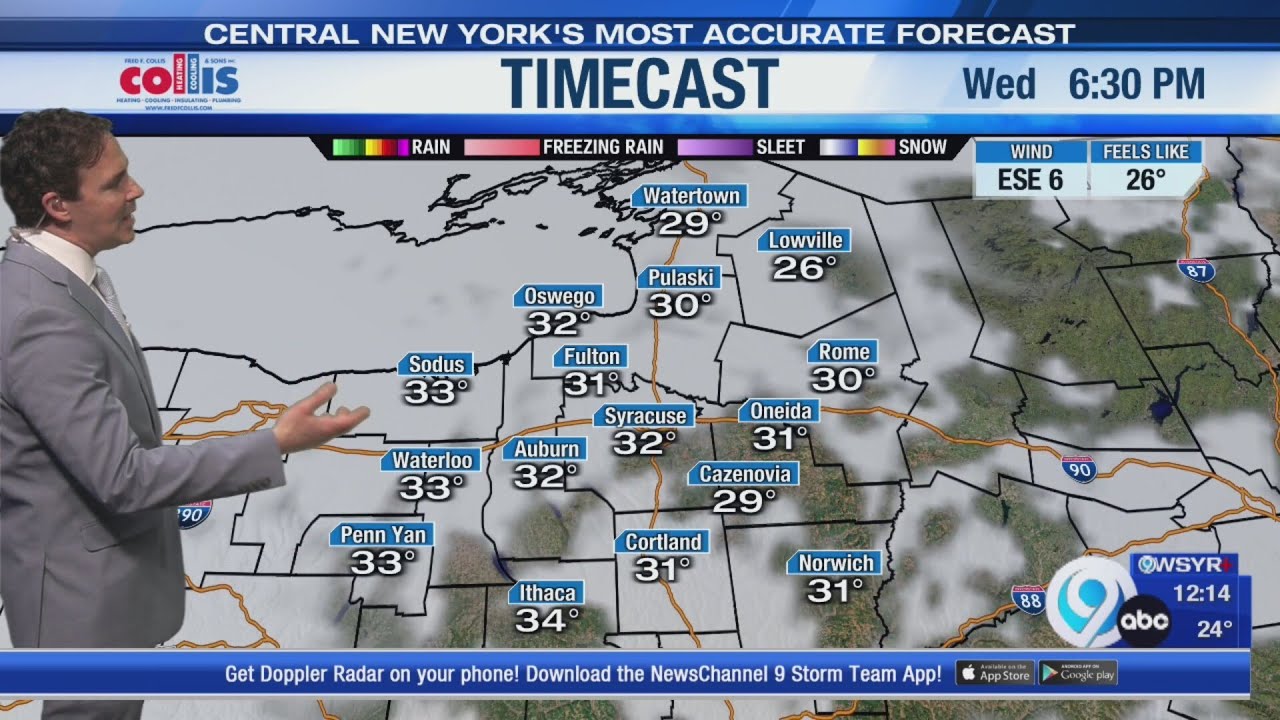 Storm Team Forecast: 12PM Wednesday 3-18-26