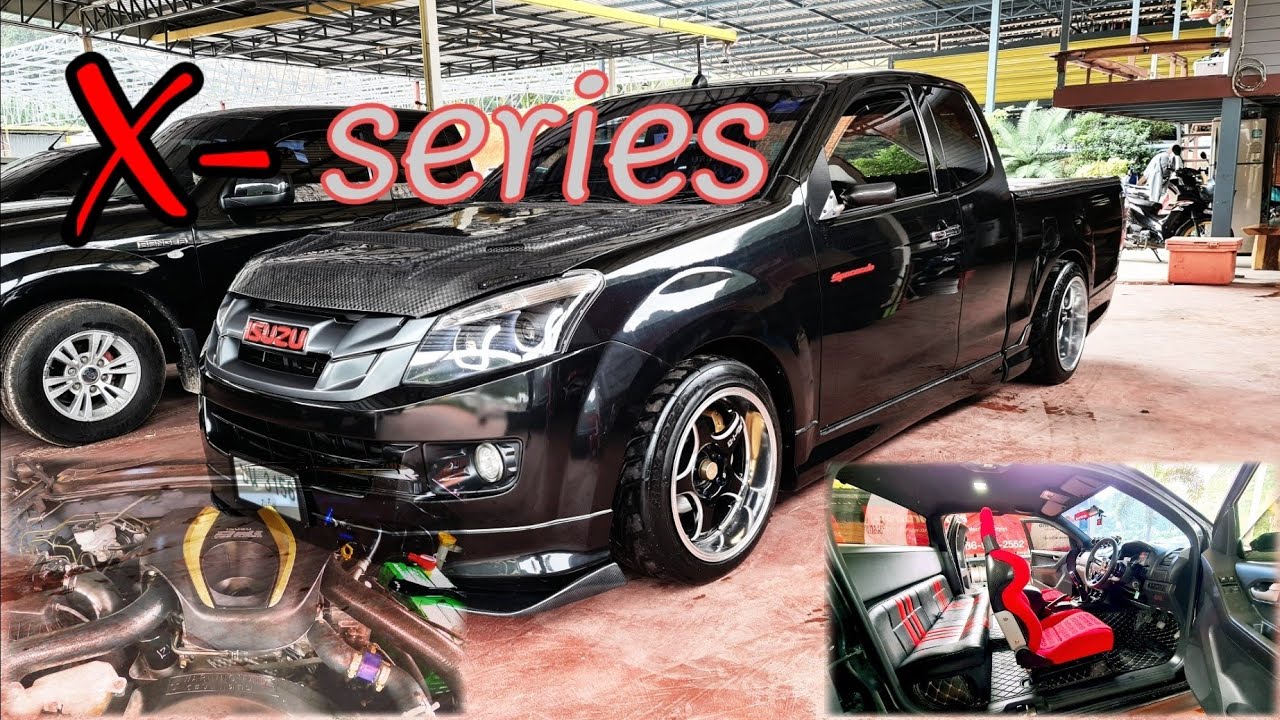 isuzu D-max x-series cab มือสอง ปี 2013 กับการจัดทรงที่ลงตัว