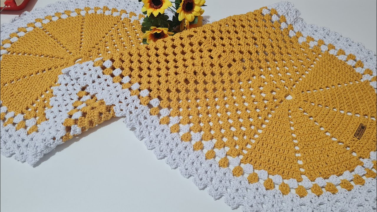 Jogo de Passadeira Melissa Sem Flores 🧶 Lindo, Fácil e Rápido de Fazer! [Vídeo Aula Completa]🎥
