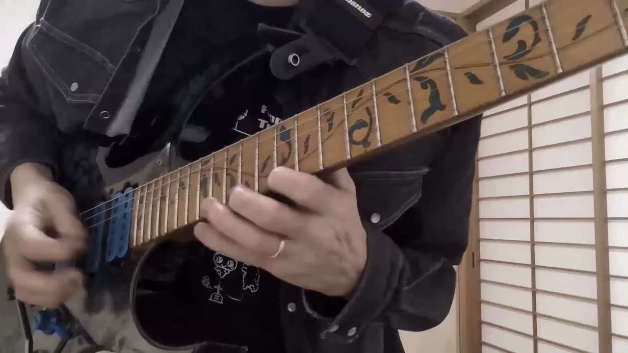 Steve Vai Killer Lick | Very slow → Normal Speed (For The Love Of God) Ibanez Jem BFP