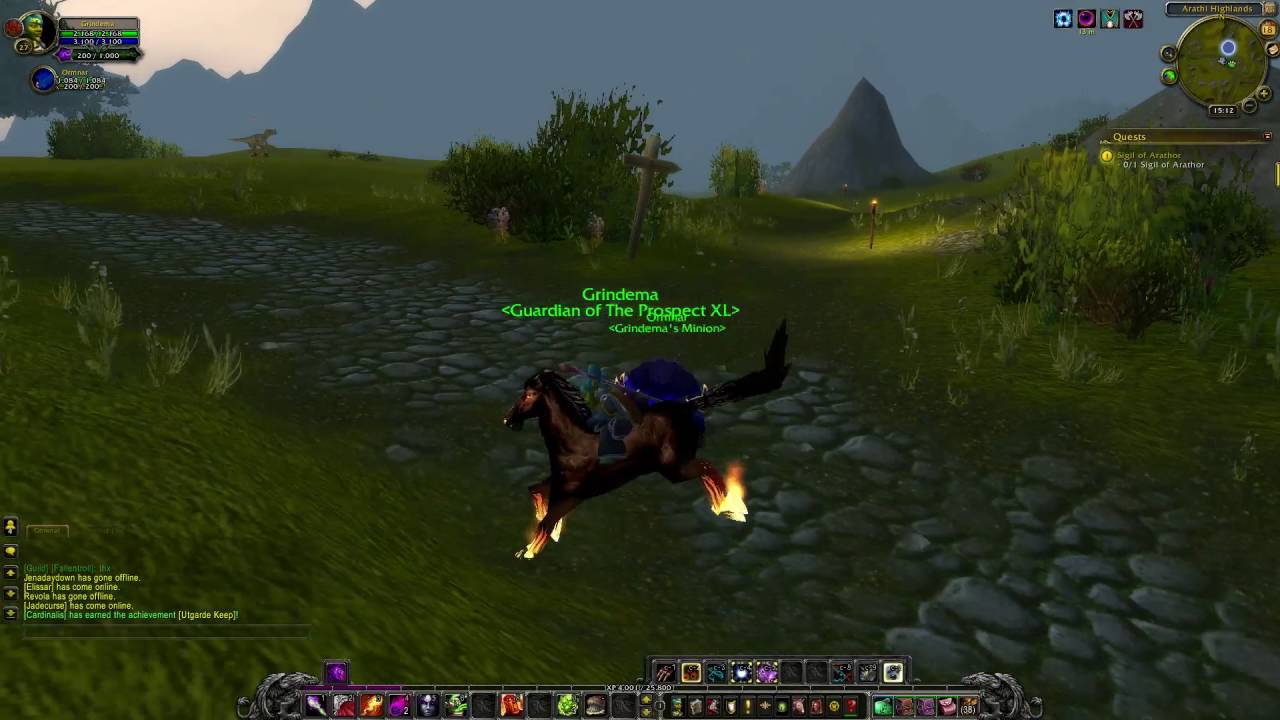 WoW quest #1686 Sigil of Arathor