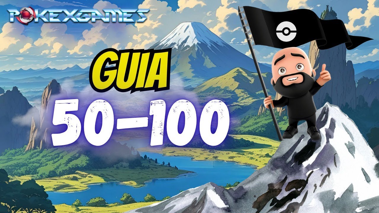 DO NÍVEL 50 AO 100 🏆 | O Guia COMPLETO de Level Up no PXG! (Johto)