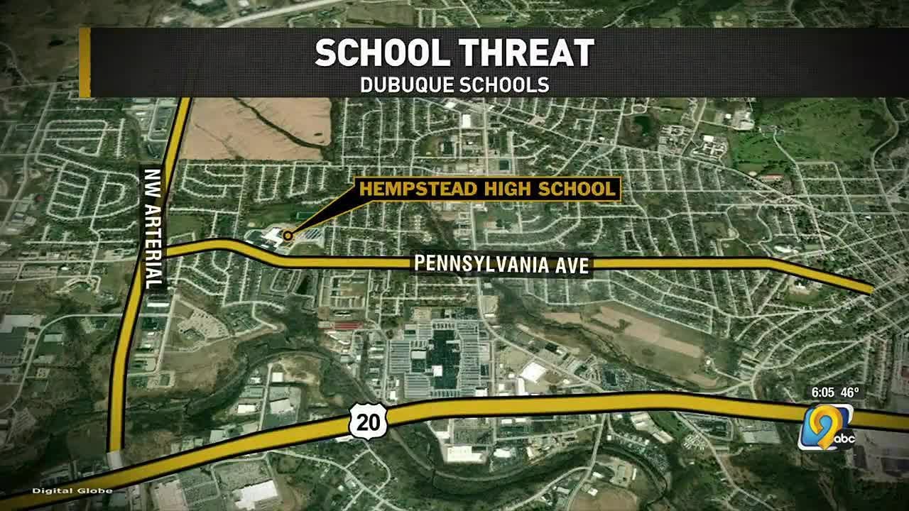 Dubuque Hempstead High School placed under lockdown following threat