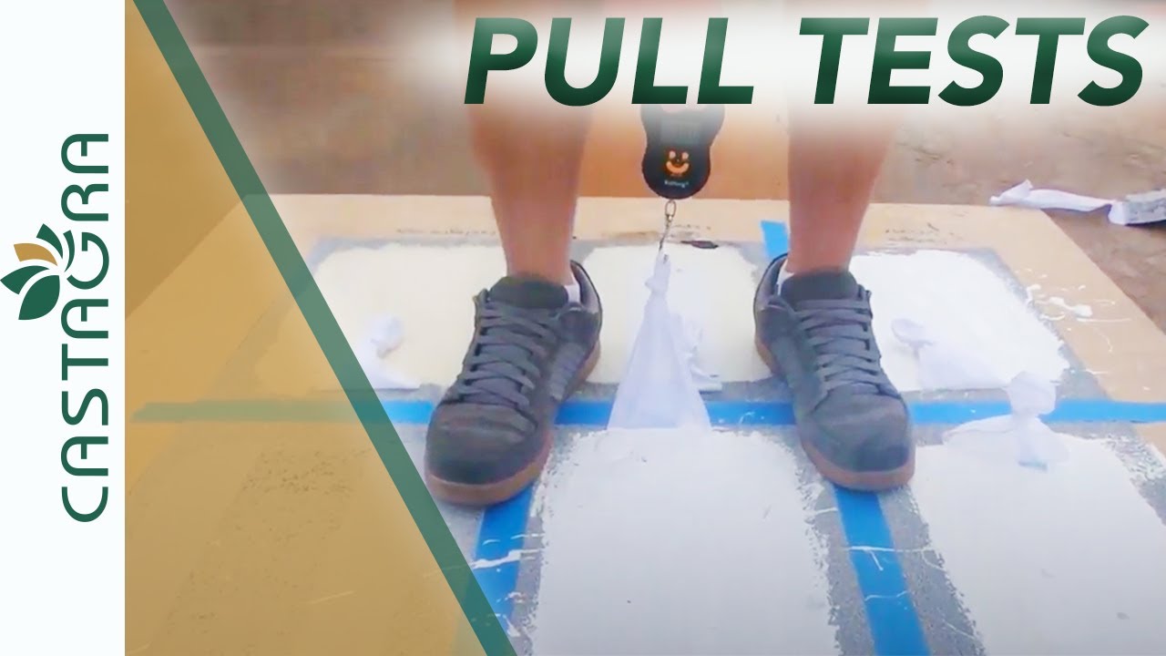 Comparative Roof Coating Pull Tests (Ecodur)