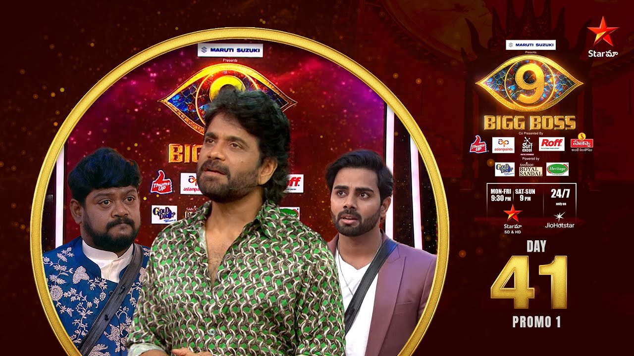 Bigg Boss Telugu 9 | Day 41 Promo 1 | The King Is Back 🔥 | Nagarjuna | Star Maa