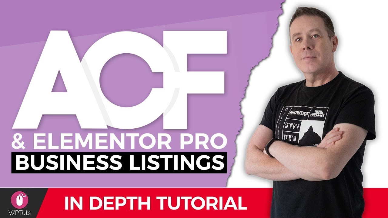 Advanced Custom Fields Pro & Elementor Pro - Business Listing Website
