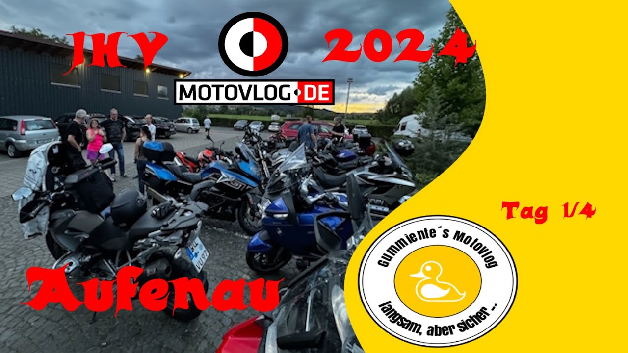 JHV 2024 | Ankunft in Aufenau | Tag 1/4 | BMW R1200RT
