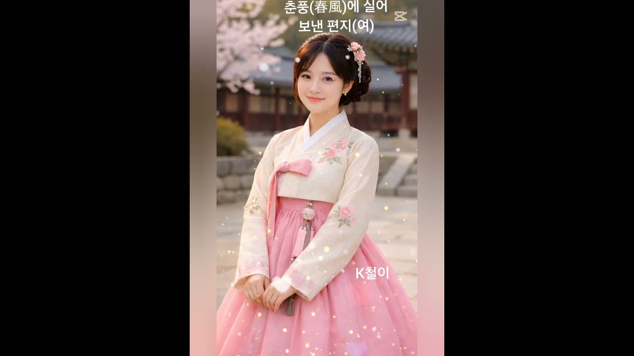 #춘풍(春風)에 실어 보낸 편지(여)