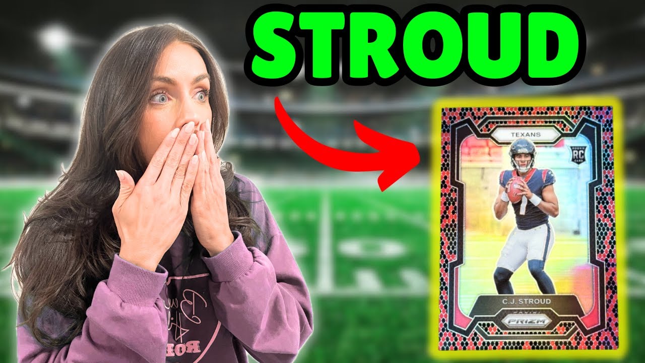 KELSEY PULLS CJ STROUD!!!🏈 2023 PANINI PRIZM FOOTBALL BLASTER BOX