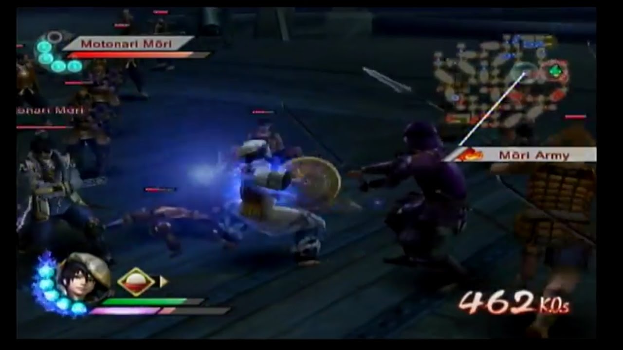 Samurai Warriors 3 -  Hanbei's Story 4 - Battle of Kizugawa