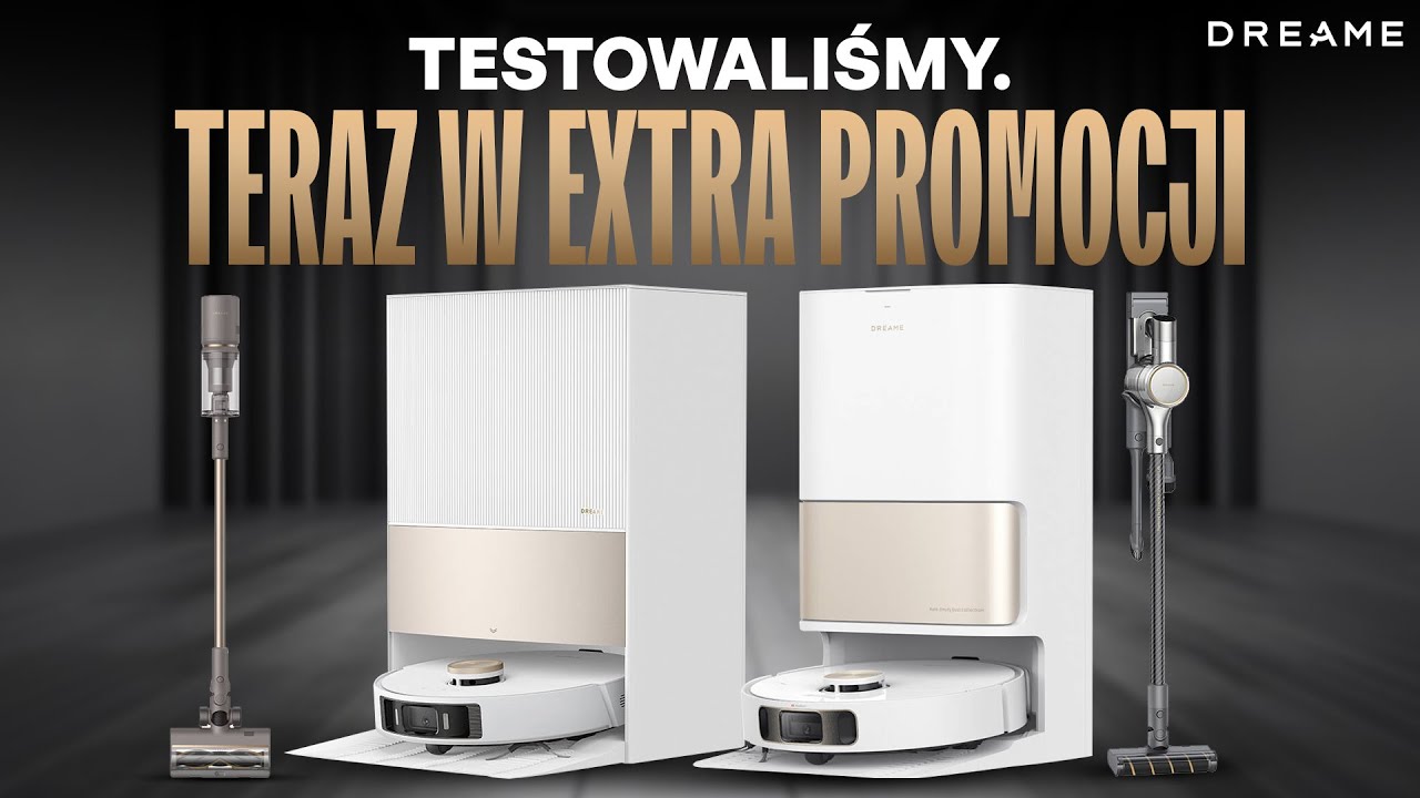 TANIEJ nawet o 1850 ZŁ | Odkurzacze Dreame na Brand Week!