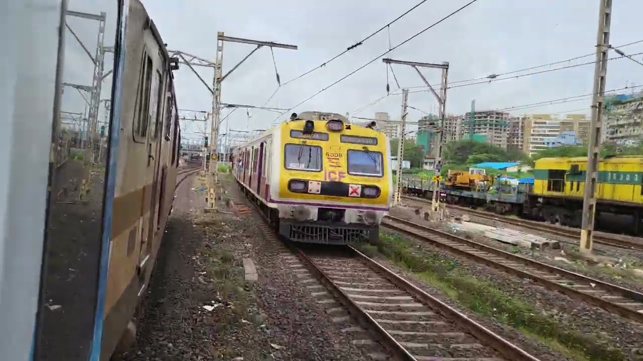Wap7 honking & aceleration 🎧|| Dadar to thane || LHB track sound || vistadome #12125 #pragatiexpress