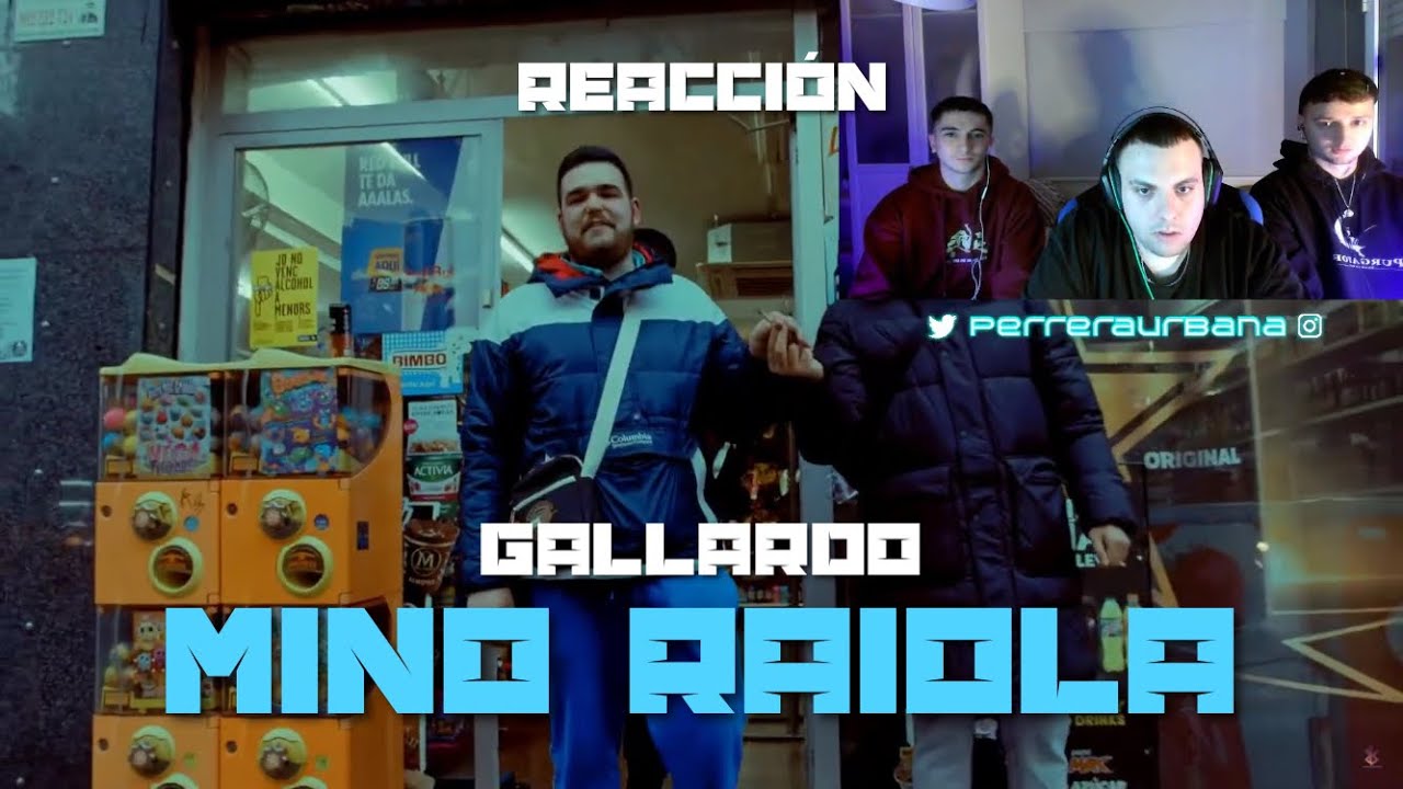 (REACCIÓN) GALLARDO - MINO RAIOLA (Prod. DENEK) #SPANISHBARS (PERRERA URBANA)