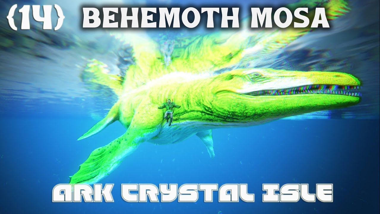 Berita Buruk Dan Taming Behemoth Mosasaurus - 14 Crystal Isle Eternal