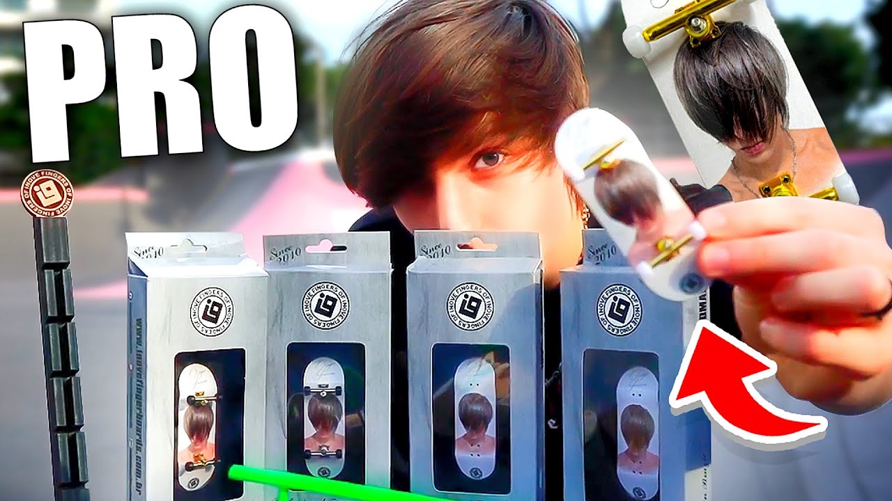 SOU PROFISSIONAL DE SKATE DE DEDO!