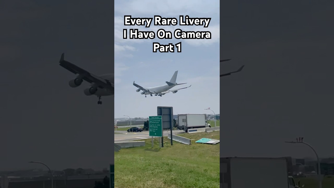 Every Rare Livery I Have On Camera Part 1 #aviation #airplane #planespotting #speciallivery