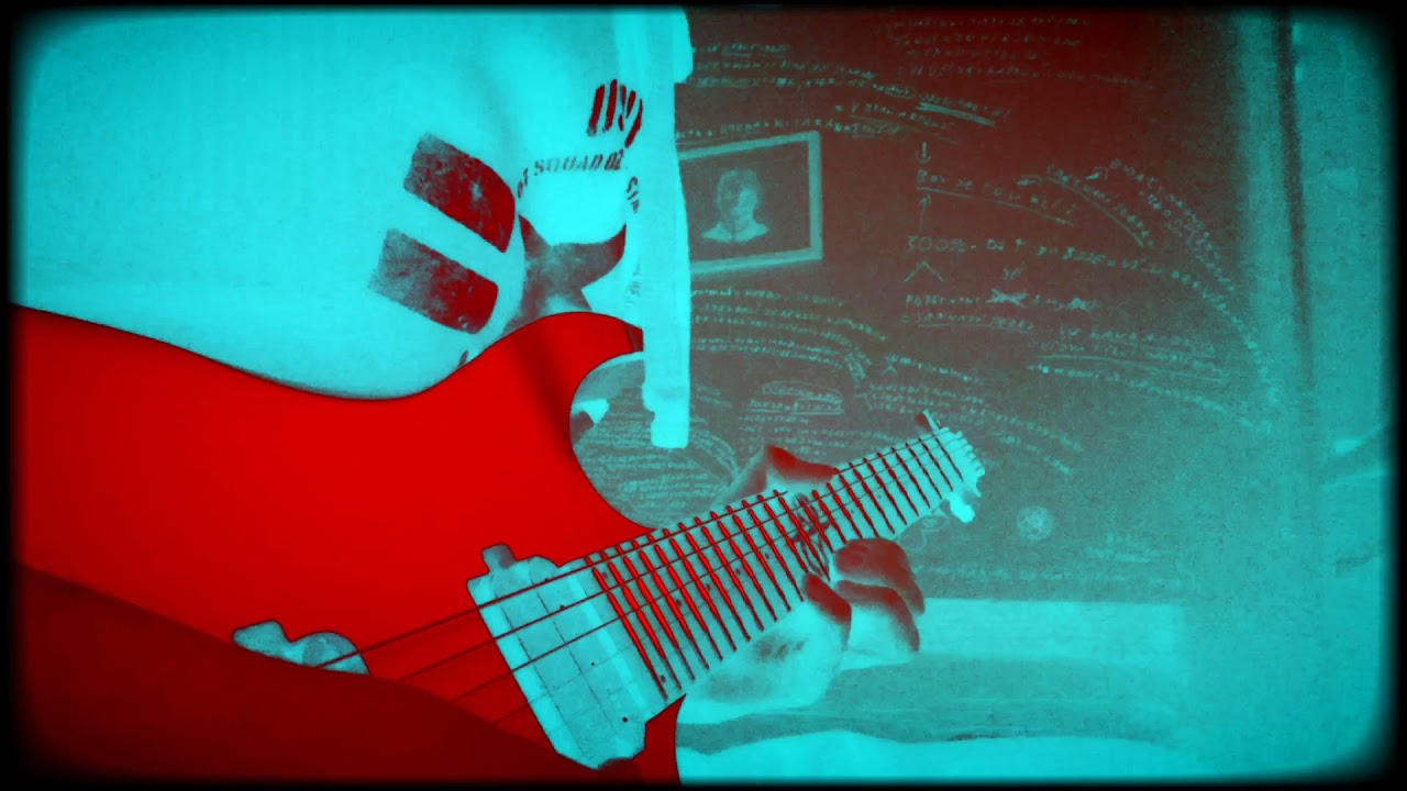 MICHAEL SHOOTS - Home demo version of a rhythm guitar Metallica - Master of puppets