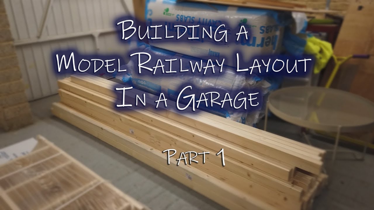 Building a model layout in the garage - Part 1