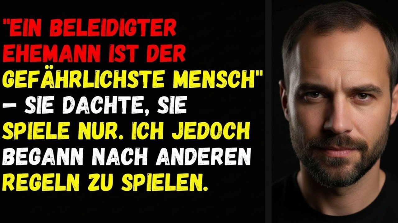 ⚡ Ein beleidigter Ehemann ist der gefährlichste Mensch  — Sie dachte, sie spiele nur⚡