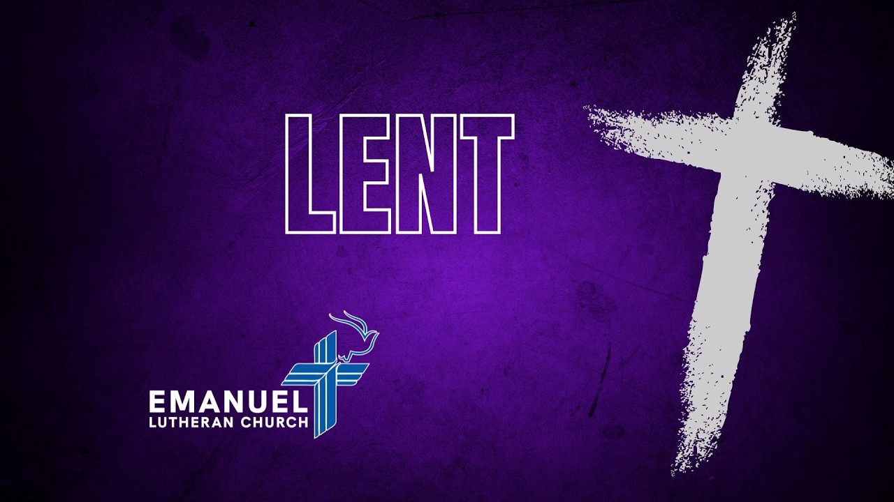 Emanuel Lutheran Church Midweek Service February 25, 2026 7:15PM