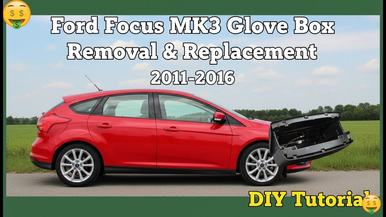 How to Remove and Install a Glovebox on a Ford Focus MK3