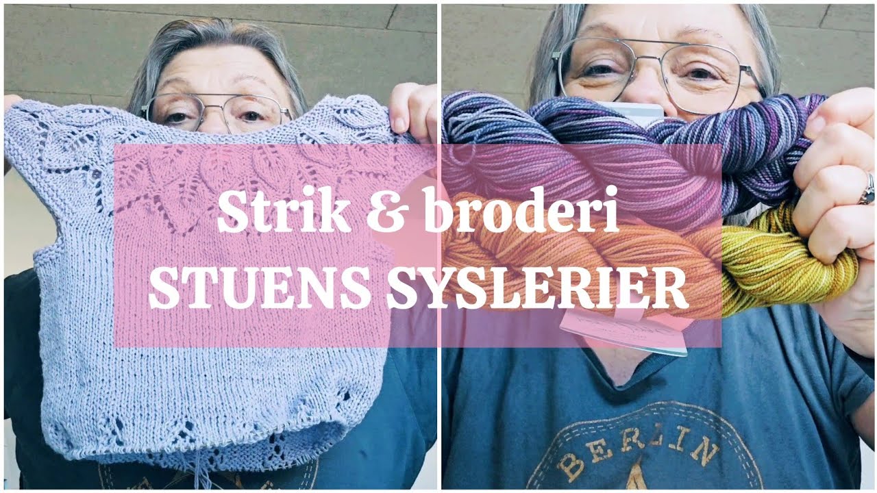 Strikkerier, broderier, nyt garn & strikke råd søges 😁  