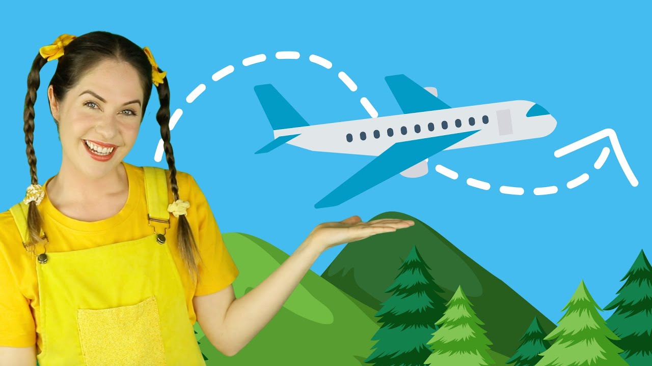 Airplane pitch exploration | music class for kids | preschool vocal warmup