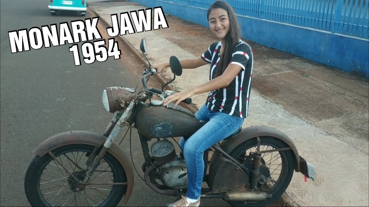 ENCONTREI UMA MOTO RARÍSSIMA- MONARK JAWA 1954