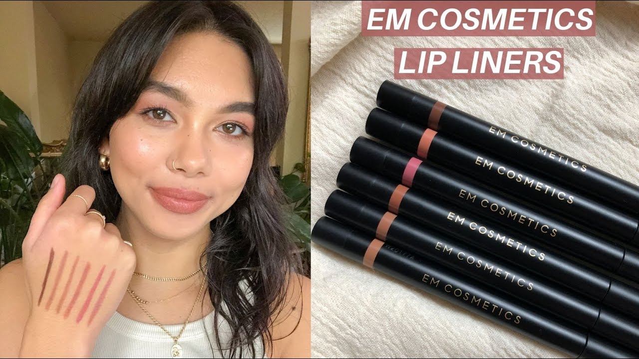 EM COSMETICS SOFT BLUR VELVET LIP LINERS | Swatches & Review of All 6 Shades