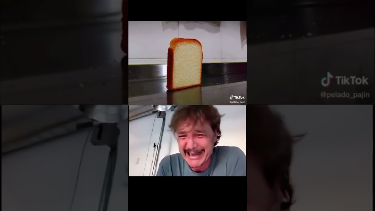 otro meme de pedro pascal llorando