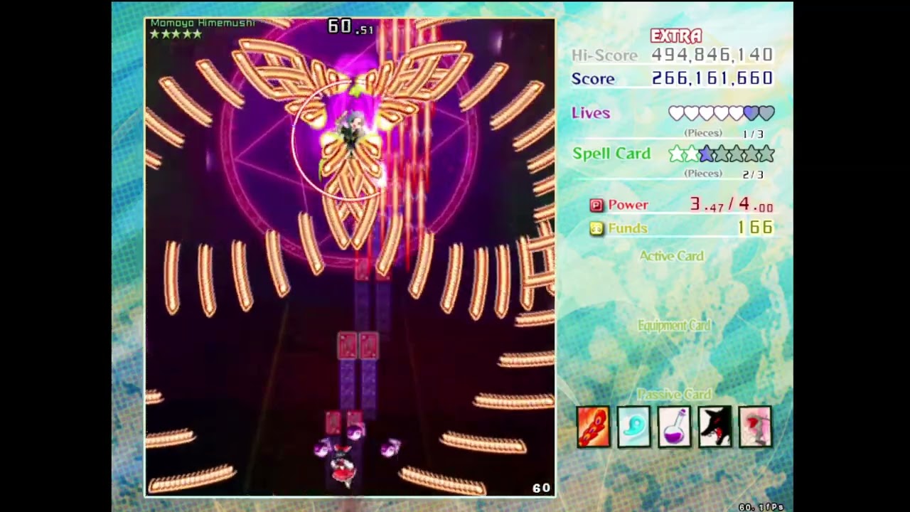 Touhou 18 Kouryuudou - Unconnected Marketeers Reimu Extra