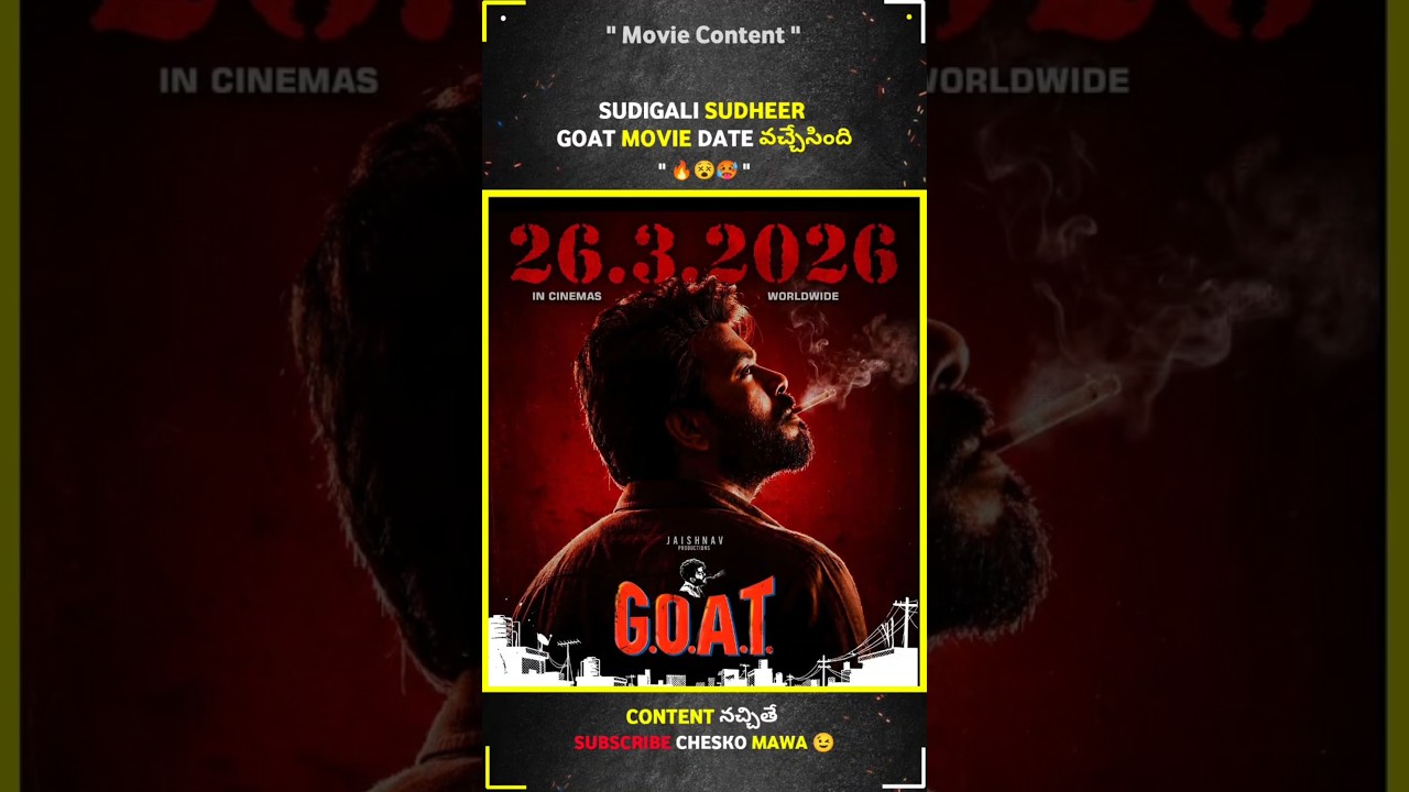Dhurandhar 2 Vs Goat Movie 🔥🥵 #goatmovie #sudigalisudheer