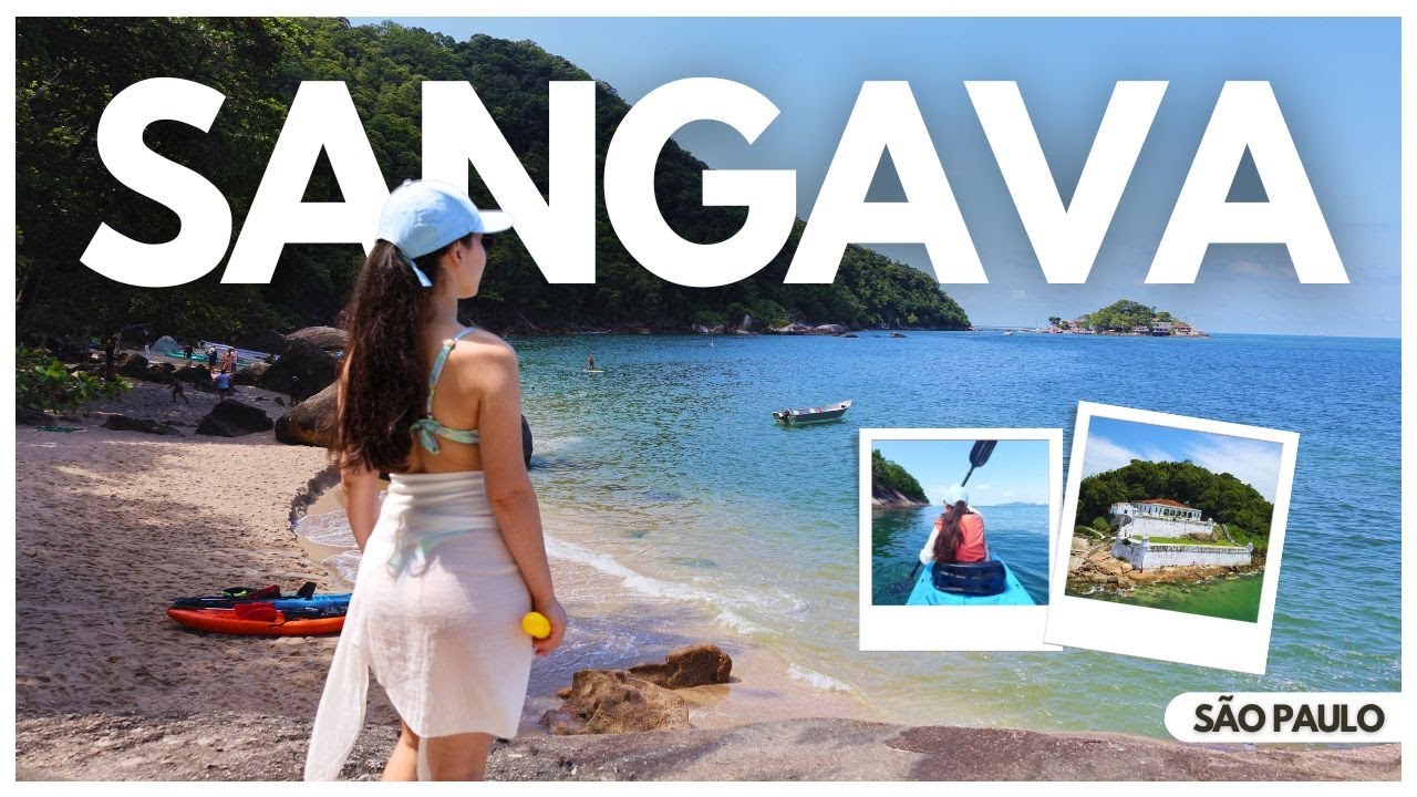 GUARUJÁ tem uma praia que poucas pessoas conhecem | Praia do Sangava #saopaulo #travel #brasil