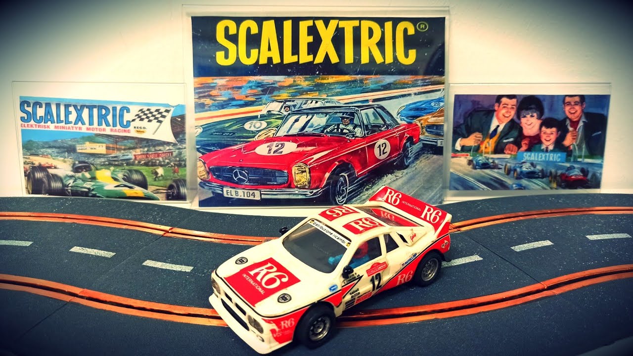 Puesta a punto COCHE ANTIGUO de SCALEXTRIC EXIN 🚗💨 LANCIA 037 RALLY R6 🚗💨 RESTAURACIÓN y MEJORAS