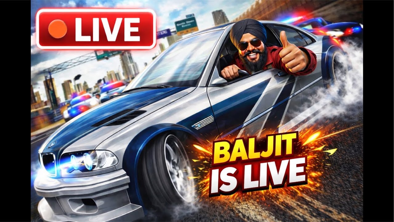 Need for speed most wanted☠️☠️|| baljit is live
