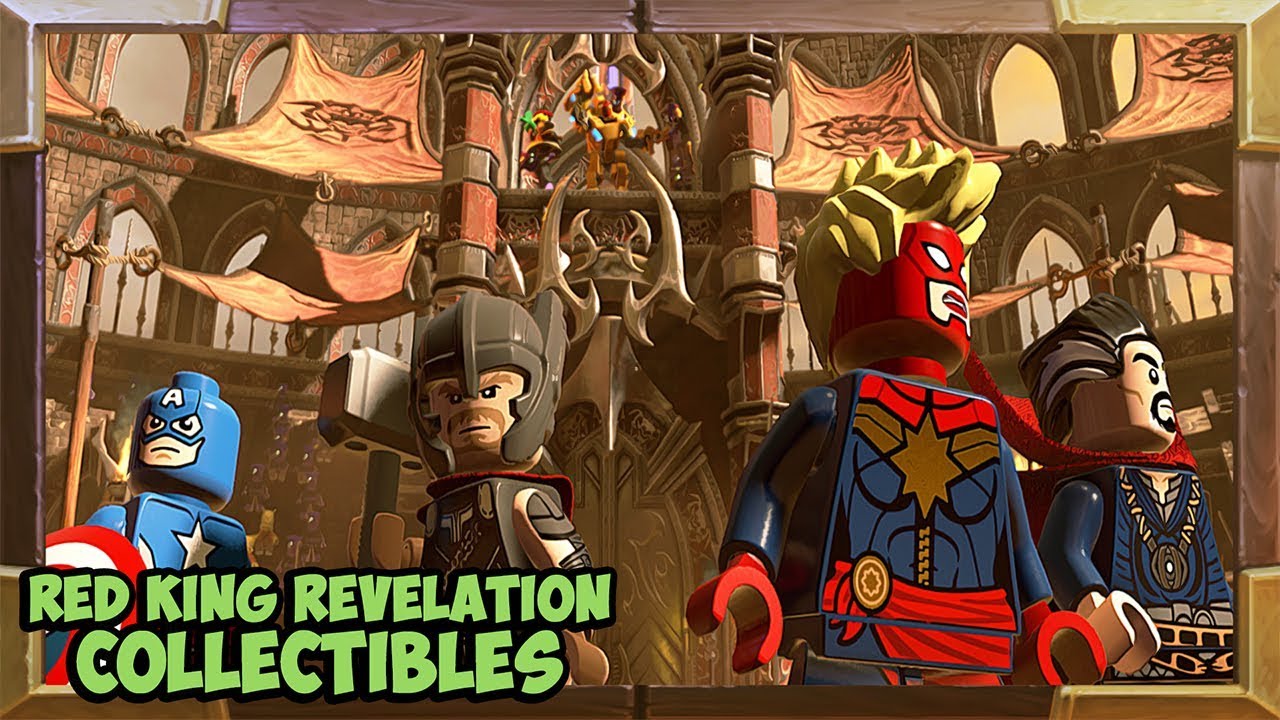 LEGO Marvel Super Heroes 2 - Red King Revelation Mission 100% Guide (All Collectibles)