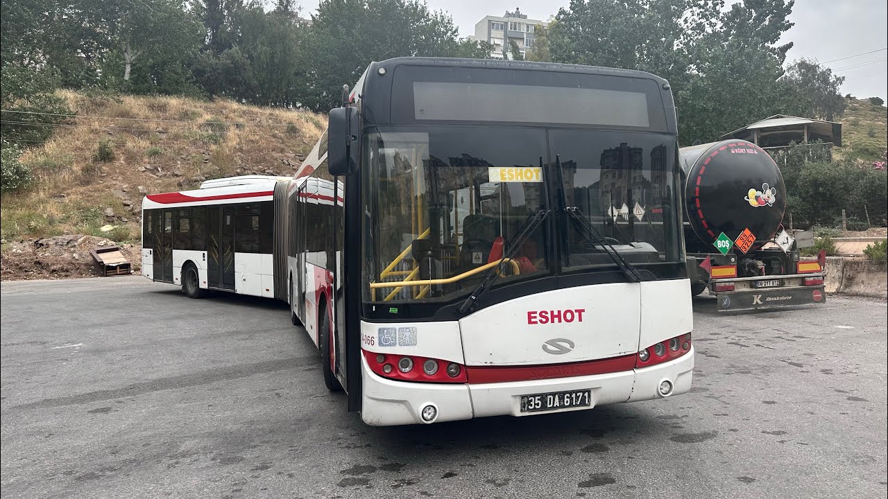 İzmir'de 551 ile F.Altay-Narlıdere Arası Otobüsle Seyahat