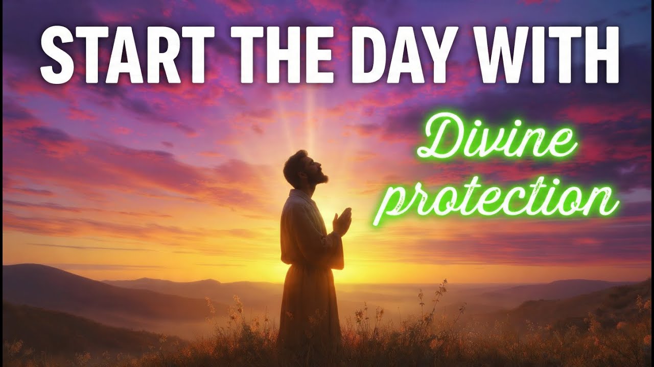 MORNING PRAYER  Divine Protection Over Your Life Today