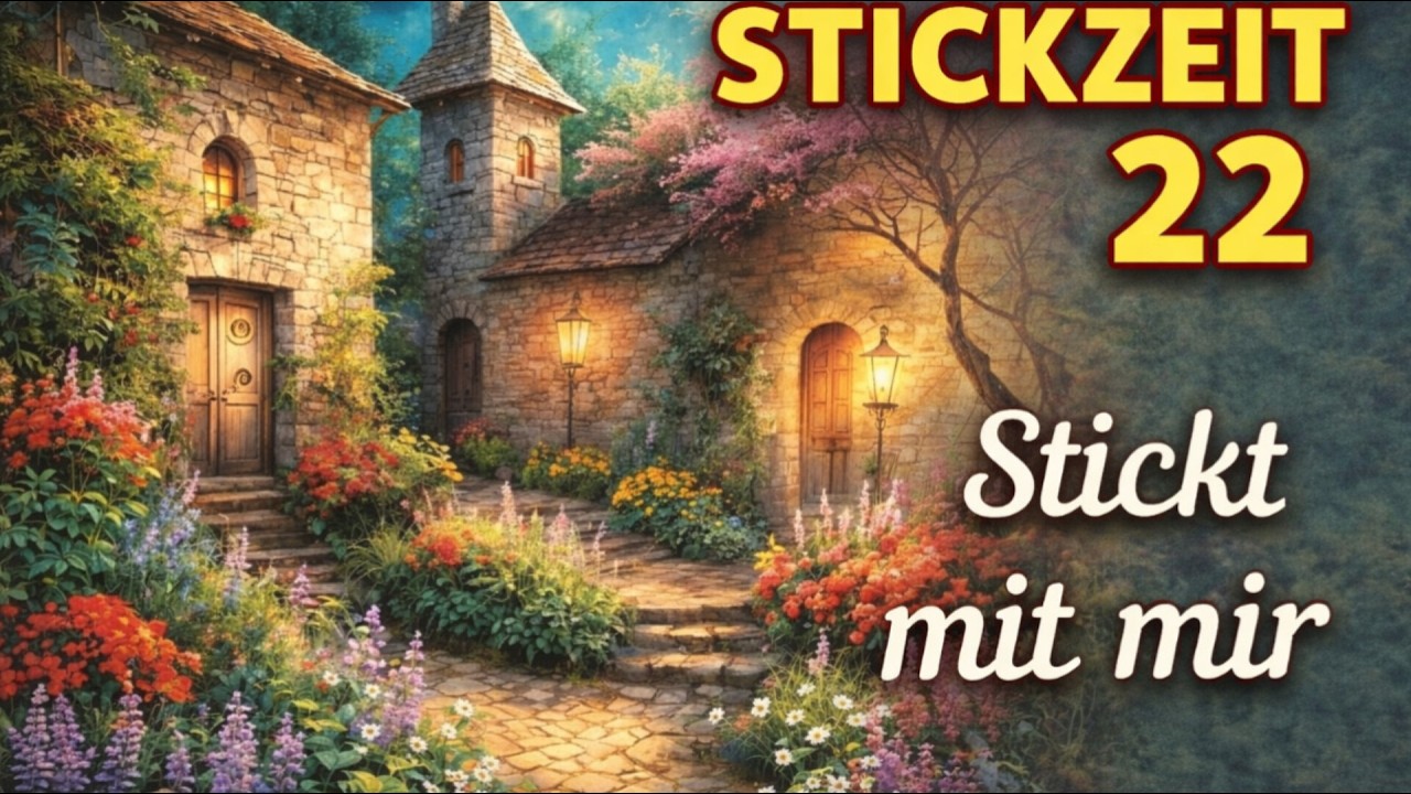 Stickzeit 22 - Stickt mit mir am HAED Sal 2026 🏡 Stone Cottage Keep #heavenandearthdesigns