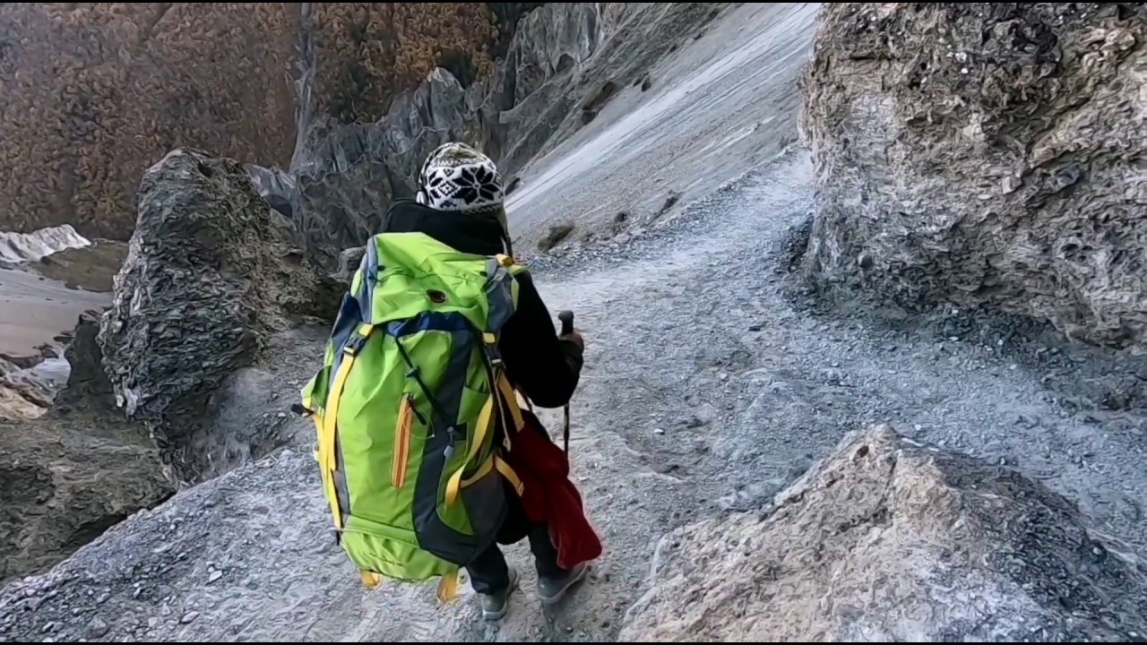 Tilicho Trek: Landslide Area | VisitNepal2020  ( Annapurna Circuit Trekking)