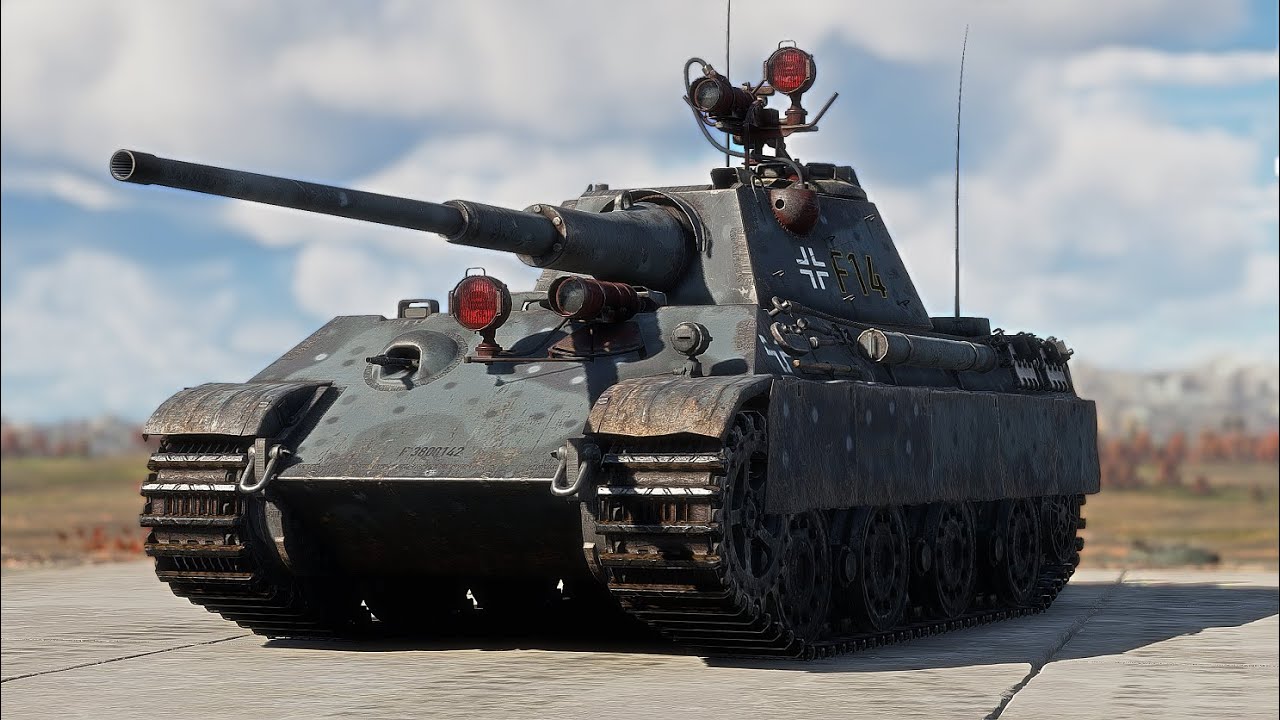Heavily Upgraded Panther Going For A Nuke☢ || Panther 2 in War Thunder