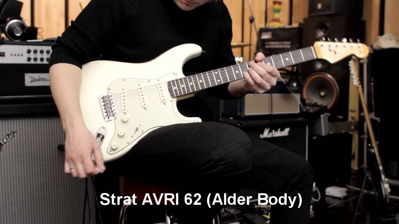 Fender Stratocaster: Deluxe Vs Standard Vs AVRI62