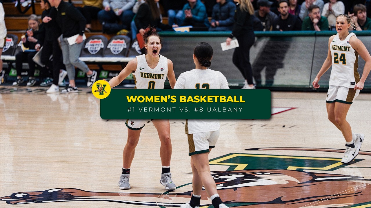 Women's Basketball: America East Quarterfinals - #1 Vermont vs. #8 UAlbany (3/5/26)