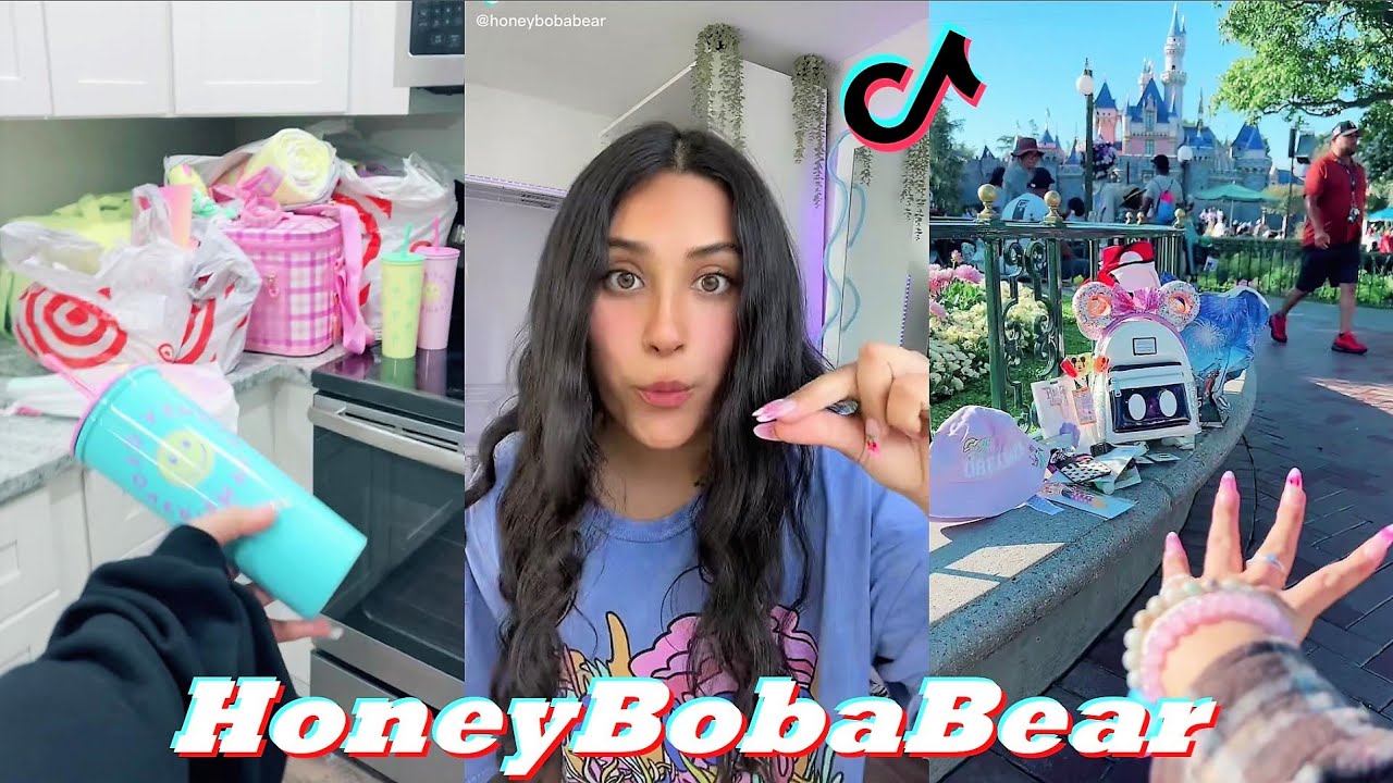 Best HoneyBobaBear TikTok 2022 | Honey Boba Bear TikTok Cleaning 2022 (Part 3)