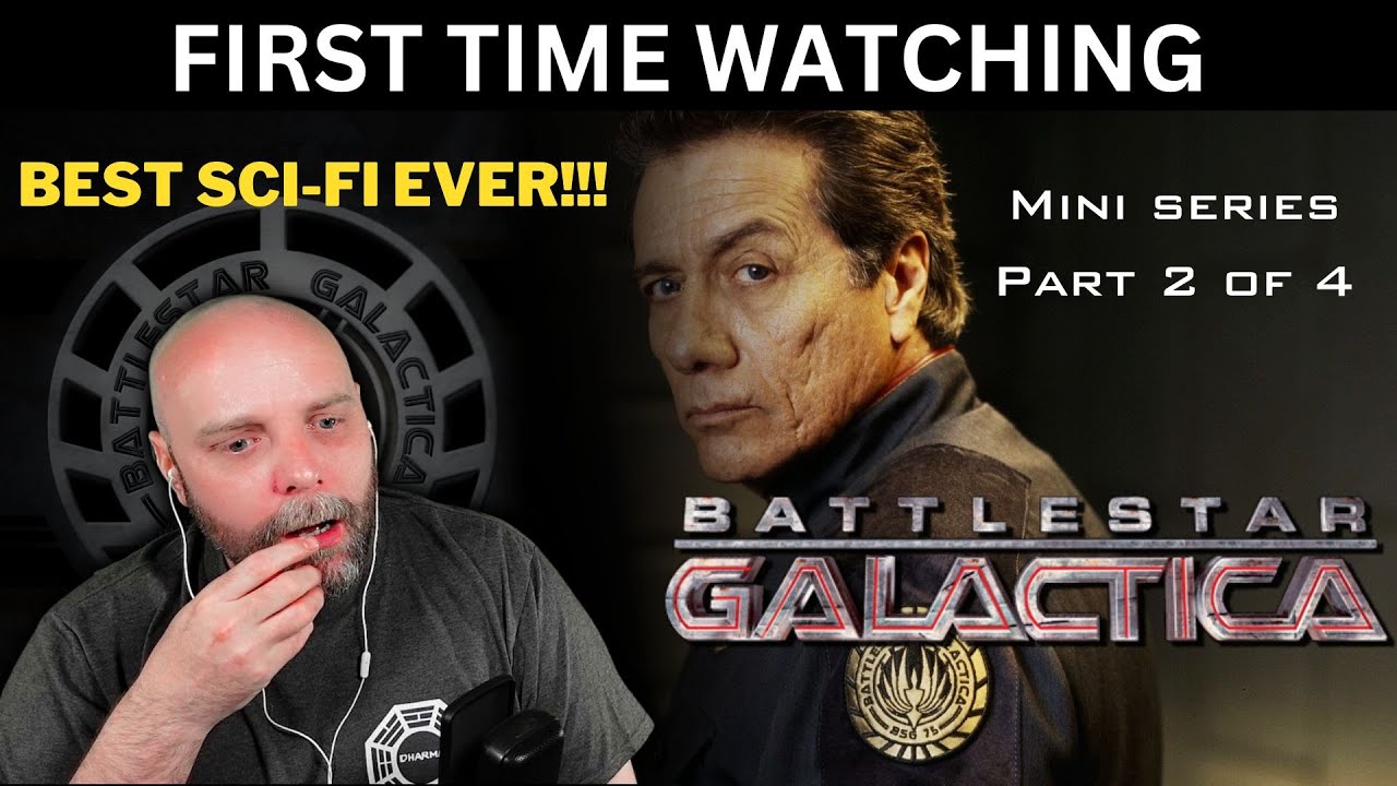My Reaction To The Best SCI-FI TV Show Ever Made - Battlestar Galactica Miniseries - Part 2 of 4
